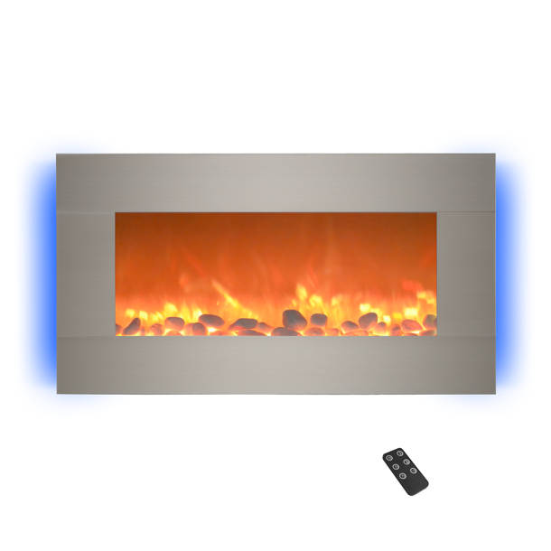 Zipcode Design™ Lauderhill 50.375'' W Electric Fireplace & Reviews